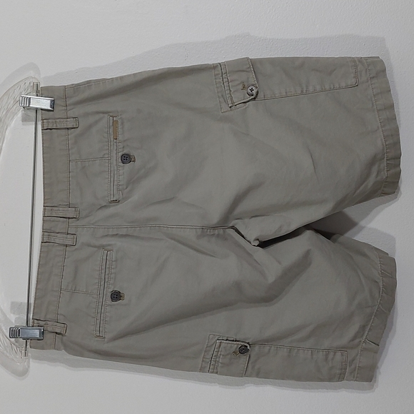 🟢 (PHIL) Calvin Klein Flat Front Cargo Shorts Size 30 - Picture 9 of 12
